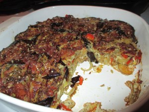 Eggplant Chipotle Frittata