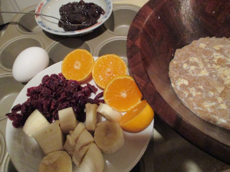 Fruity Bran Muffin Fixins