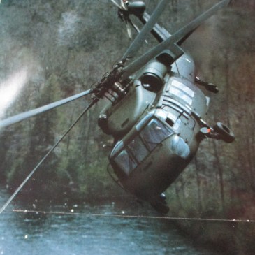 Black Hawk UH-60A (credit United Technologies Sikorsky Aircraft '84 Calendar)