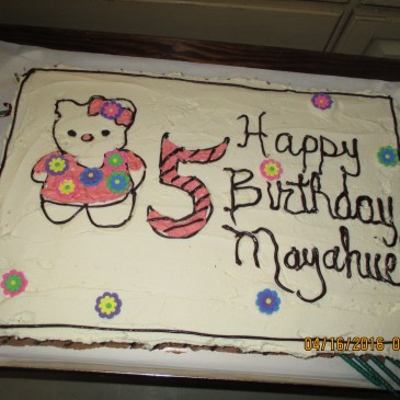 Half Sheet Vanilla Vanilla Cake